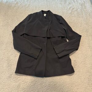 Lululemon Between Places Black Blazer On The Move Office Size 4